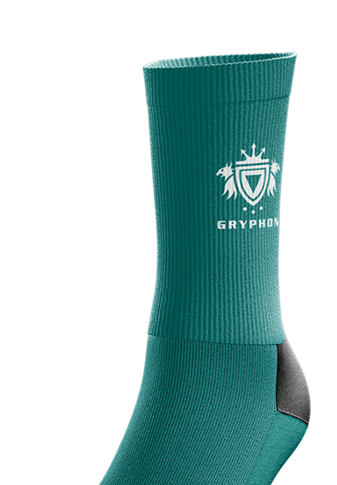 GRYPHON Crew Socks Teal