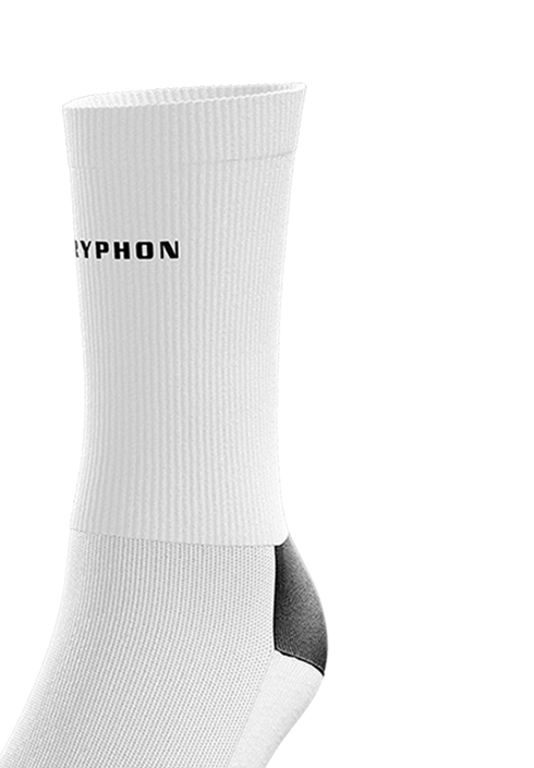 GRYPHON Crew Socks White