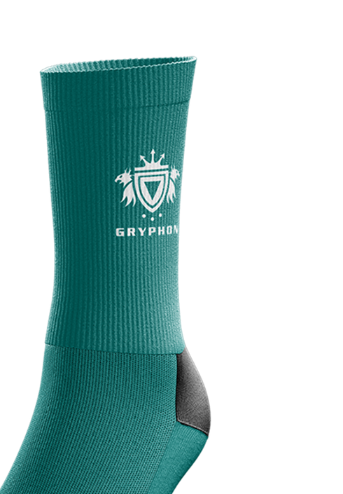 GRYPHON Crew Socks Teal