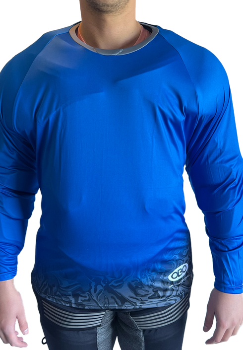 OBO Graphic Acid Long Sleeve Smock