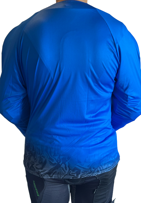 OBO Graphic Acid Long Sleeve Smock