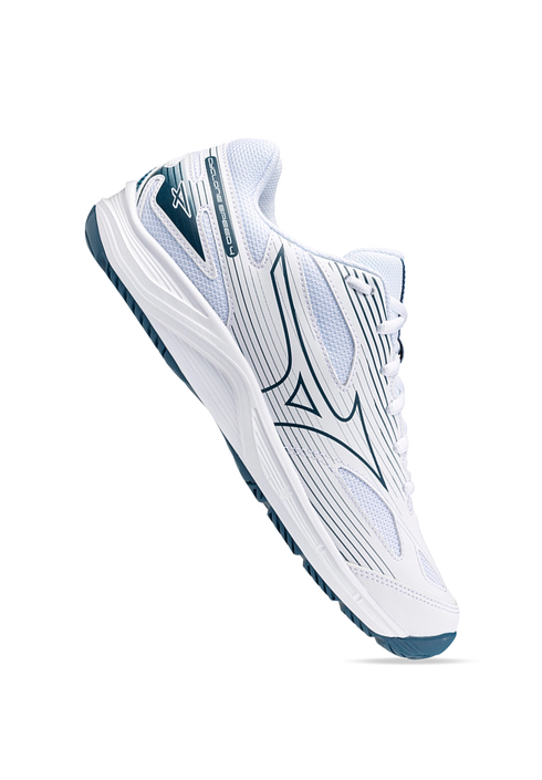 Mizuno Cyclone Speed 4 White/Sailor Blue