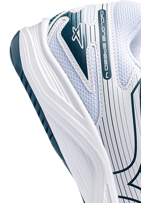 Mizuno Cyclone Speed 4 White/Sailor Blue