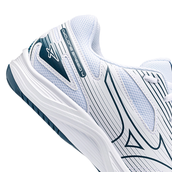 Mizuno Cyclone Speed 4 White/Sailor Blue