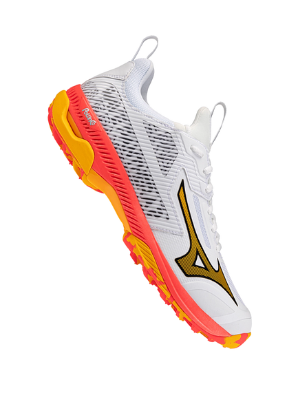 Mizuno Wave Panthera 2 White/Fiery Coral