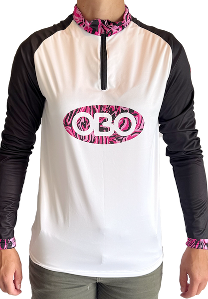 OBO Iconic 1/4 ZIP Pink Acid 2025