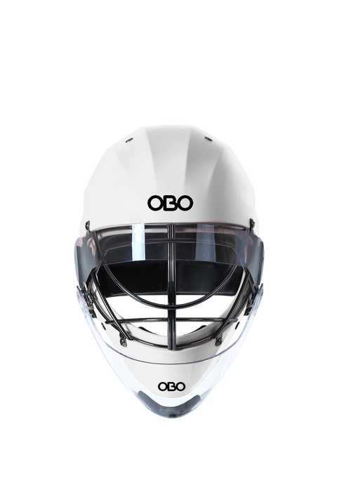 OBO ROBO ABS Helmet (White) + Blinders