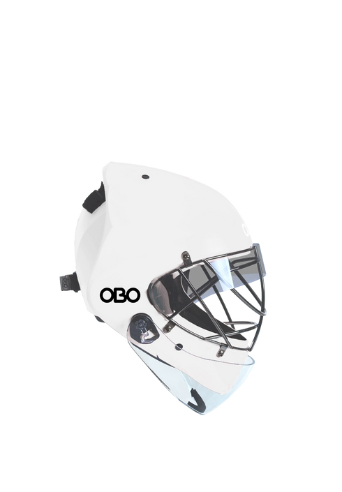 OBO ROBO ABS Helmet (White) + Blinders