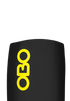 OBO Slippa Indoor Leg Guard Cover Black