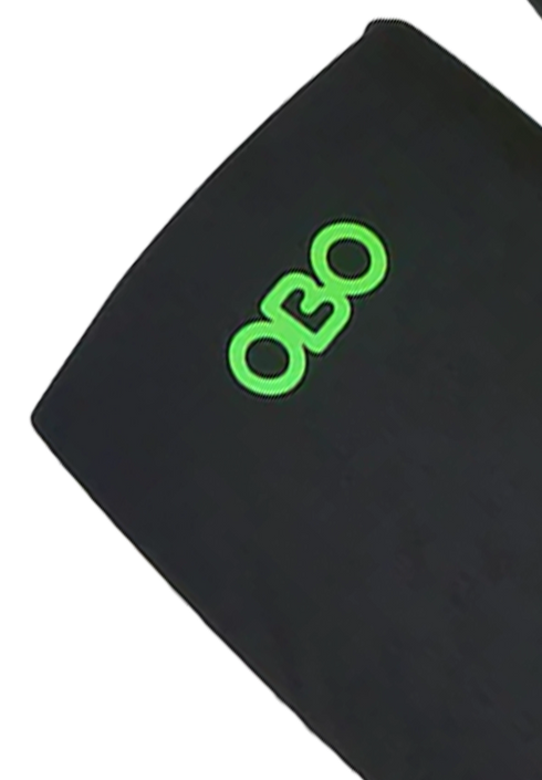 OBO Slippers PLUS Indoor Pad Cover Black