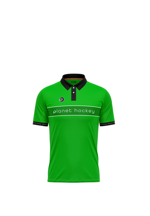 Planet Hockey Umpire Shirt Aurora Green