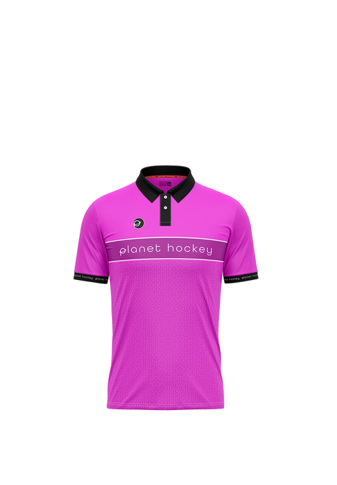 Planet Hockey Umpire Shirt Galactic Magenta