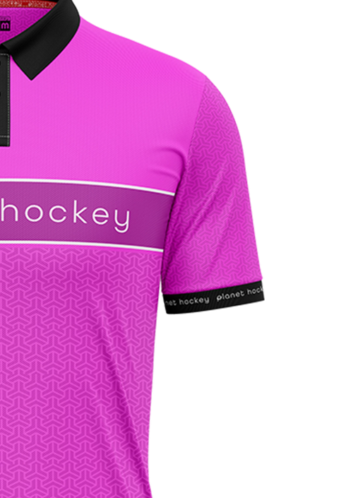 Planet Hockey Umpire Shirt Galactic Magenta