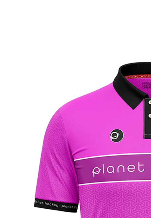 Planet Hockey Umpire Shirt Galactic Magenta