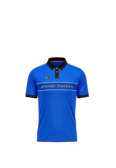 Planet Hockey Umpire Shirt Nebula Blue