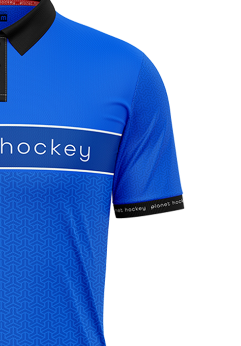 Planet Hockey Umpire Shirt Nebula Blue