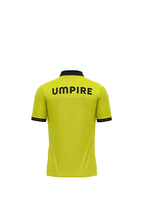 Planet Hockey Umpire Shirt Supernova Yellow