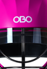 OBO ROBO ABS Helmet (Pink) + Blinders