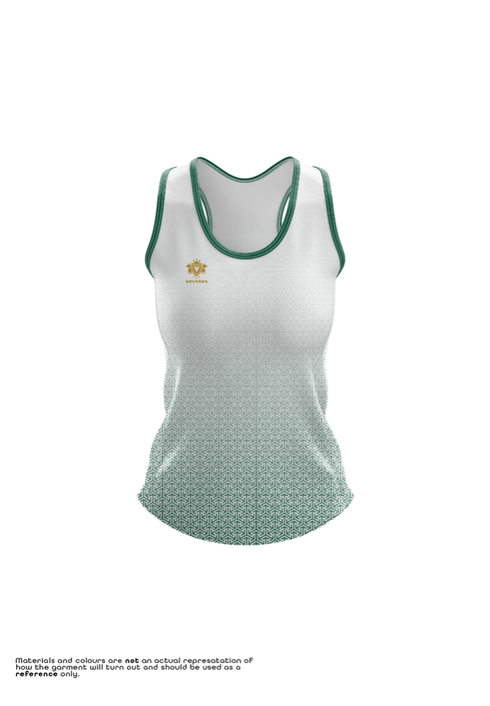 GRYPHON Ladies Racer Back - Geometric Fade
