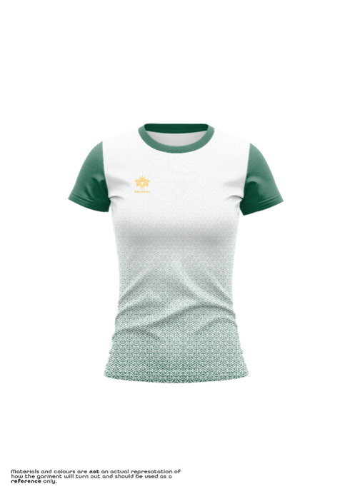 GRYPHON Ladies Crew Neck - Geometric Fade