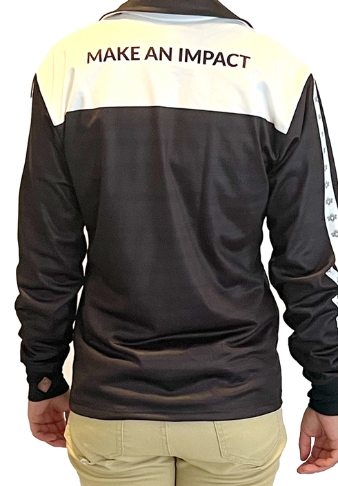 GRYPHON Trainer Mens Track Top Black/White 2023