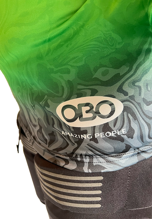 OBO Graphic Acid Long Sleeve Smock