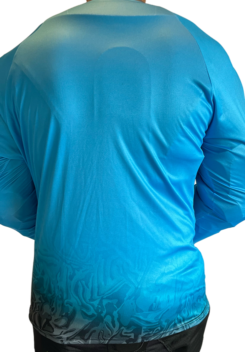 OBO Graphic Acid Long Sleeve Smock