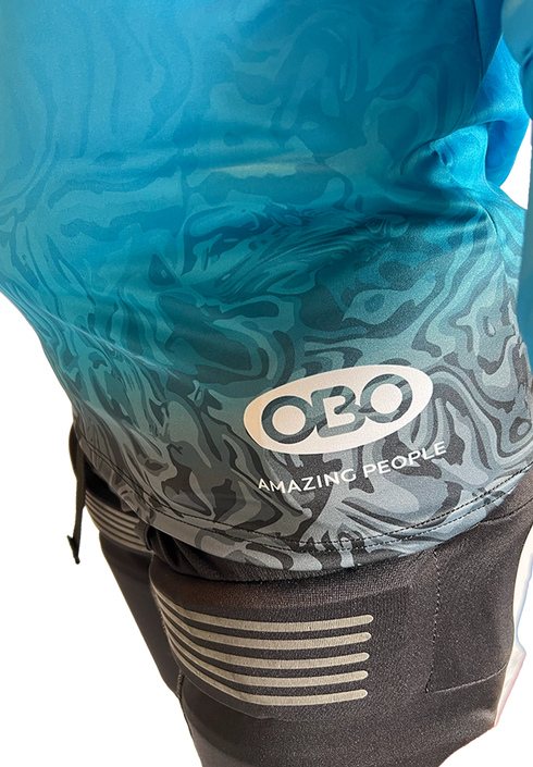 OBO Graphic Acid Long Sleeve Smock