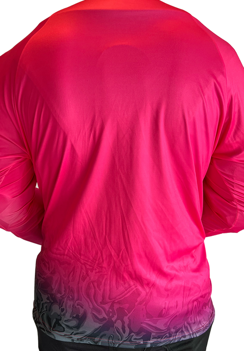 OBO Graphic Acid Long Sleeve Smock