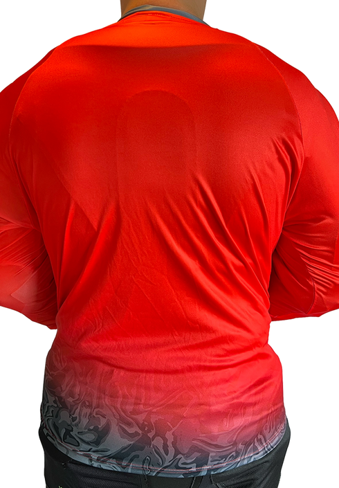 OBO Graphic Acid Long Sleeve Smock