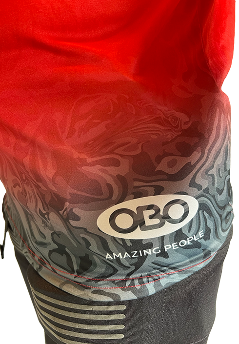 OBO Graphic Acid Long Sleeve Smock