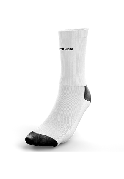 GRYPHON Crew Socks White