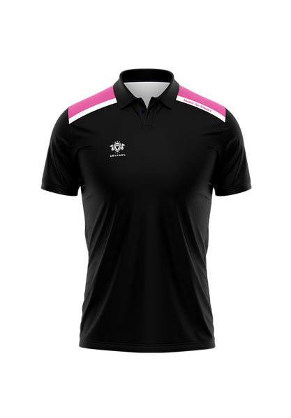GRYPHON Trainer Polo Shirt Black/Pink 2026