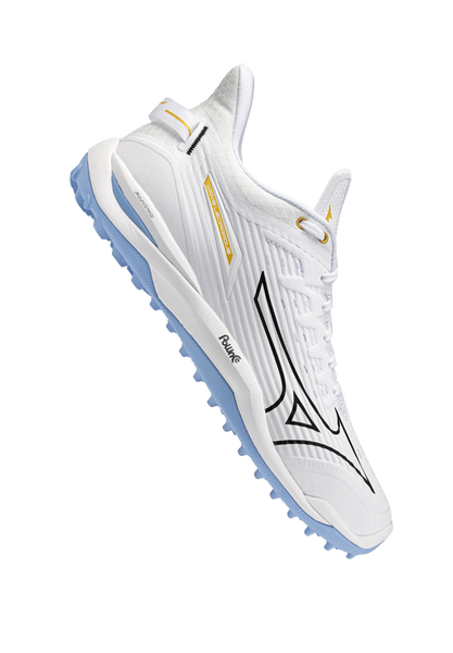 Mizuno Wave Leopardus White/Celeste