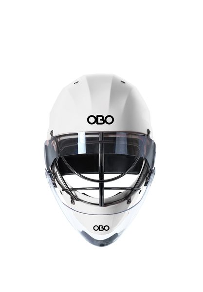 OBO ROBO ABS Helmet (White) + Blinders