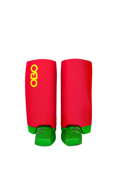 OBO Slippa Indoor Leg Guard Cover Red