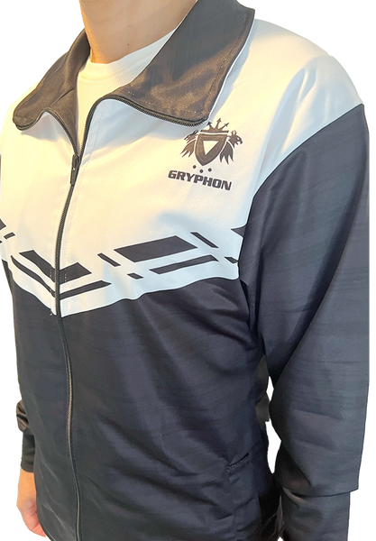 GRYPHON Trainer Mens Track Top Black/White  2023